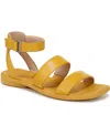 Soul Naturalizer Fiesta Ankle Strap Sandal In Yellow Faux Leather