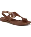 Soul Naturalizer Freya Sandal In Brown Faux Leather