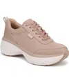 Soul Naturalizer Neela Oxford Sneaker In Vintage Mauve Faux Nubuck