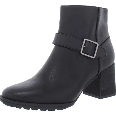 Soul Naturalizer Womens Block Heel Dressy Booties In Black