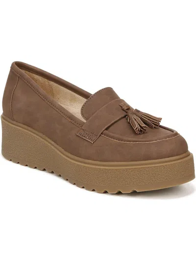 Soul Naturalizer Josie Slip-on Loafers In Cinnamon Faux Nubuck