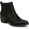 Soul Naturalizer Zaylee Side Zip Bootie In Black Faux Leather