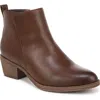 Soul Naturalizer Zaylee Chelsea Block-heel Booties In Cappuccino Brown Faux Leather