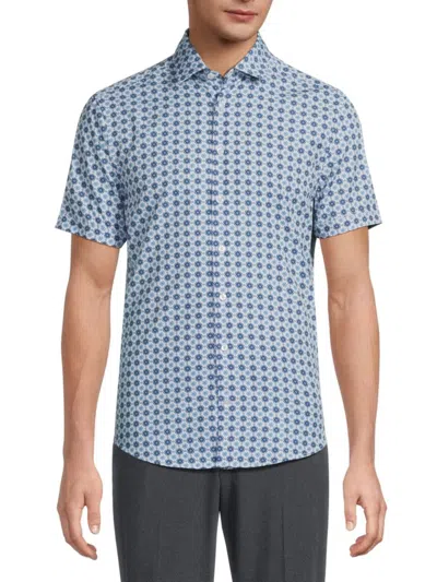 Soul Of London Men's Printed Shirt