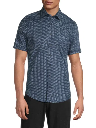 Soul Of London Men's Printed Shirt