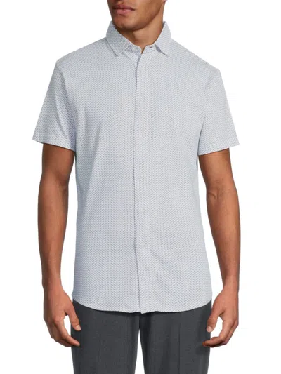 Soul Of London Men's Printed Shirt In Multi
