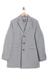 Soul Of London Solid Coat In Gray