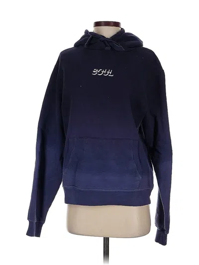 Pre-owned Soul Pullover Hoodie In Blue