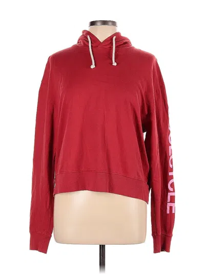 Pre-owned Soul Pullover Hoodie In Red