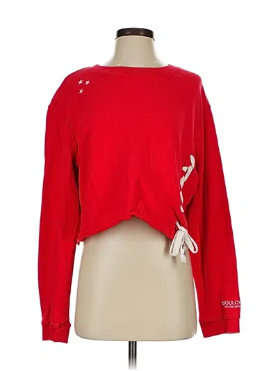 Pre-owned Soul Pullover Sweater In Red