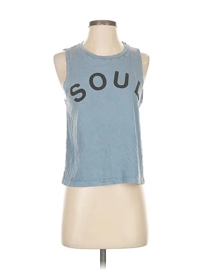 Pre-owned Soul Sleeveless T-shirt In Blue