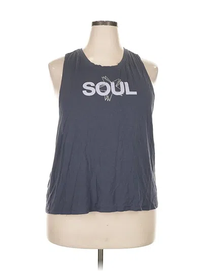 Pre-owned Soul Sleeveless T-shirt In Gray