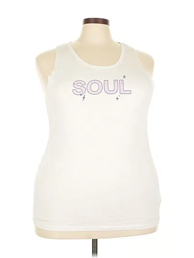 Pre-owned Soul Sleeveless T-shirt In White