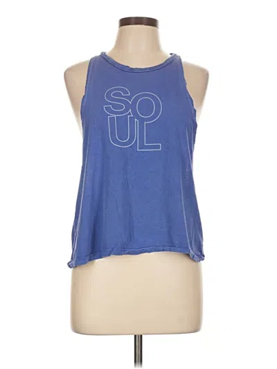 Pre-owned Soul Sleeveless T-shirt In Blue