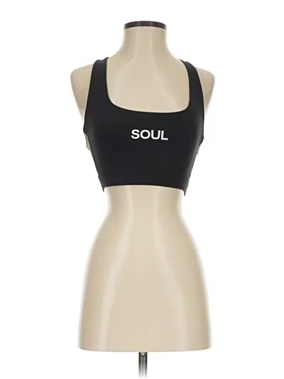Pre-owned Soul Sports Bra In Black