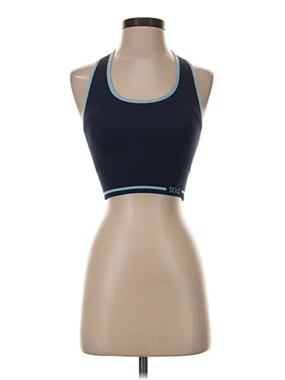 Pre-owned Soul Sports Bra In Blue
