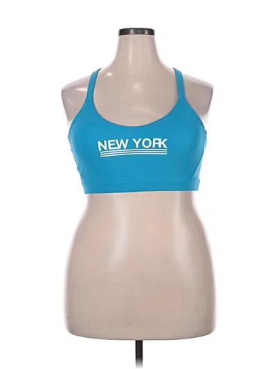 Pre-owned Soul Sports Bra In Blue