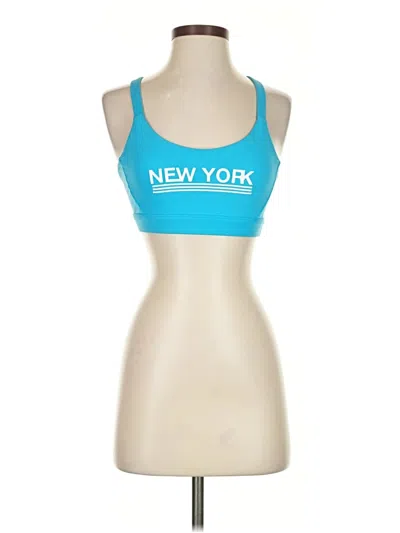 Pre-owned Soul Sports Bra In Teal