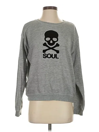 Pre-owned Soul Sweatshirt In Gray