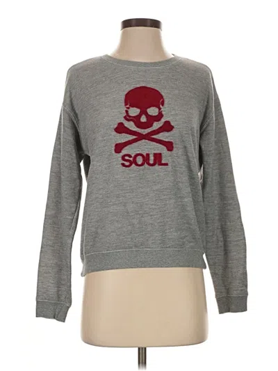 Pre-owned Soul Sweatshirt In Gray