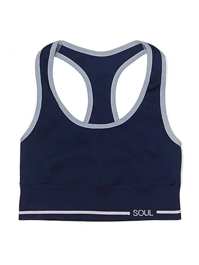 Pre-owned Soul Swimsuit Top Blue Swimwear