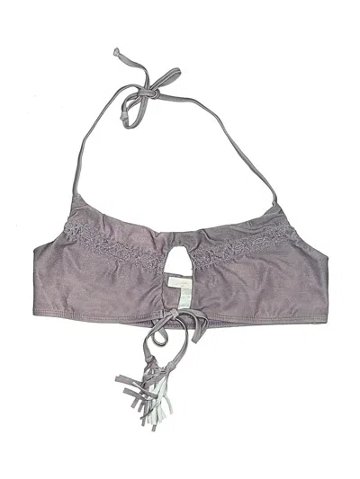 Pre-owned Soul Swimsuit Top Gray Swimwear