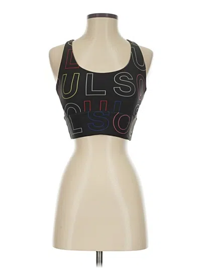 Pre-owned Soul Tank Top Black Halter Neckline Tops