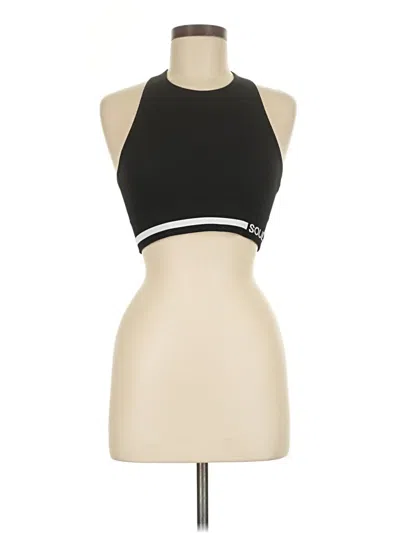 Pre-owned Soul Tank Top Black Halter Neckline Tops