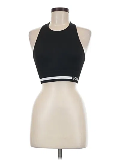 Pre-owned Soul Tank Top Black Halter Neckline Tops