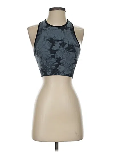 Pre-owned Soul Tank Top Blue Halter Neckline Tops