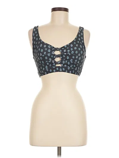 Pre-owned Soul Tank Top Blue Strapless Neckline Tops