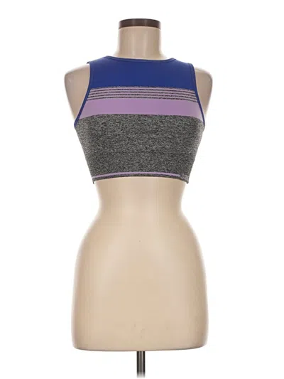 Pre-owned Soul Tank Top Purple Strapless Neckline Tops