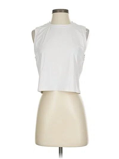 Pre-owned Soul Tank Top White Halter Neckline Tops
