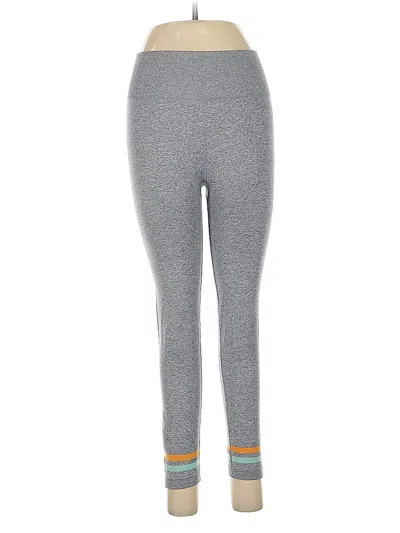Pre-owned Soul Yoga Pants In Gray