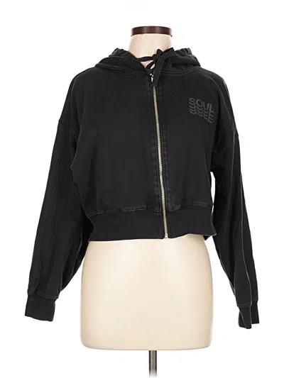 Pre-owned Soul Zip Up Hoodie In Black