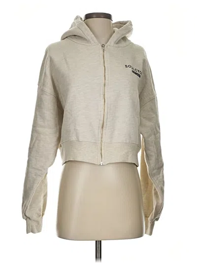 Pre-owned Soul Zip Up Hoodie In Brown