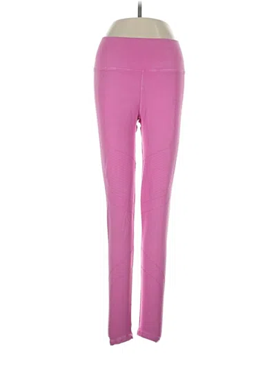Pre-owned Soulcycle Active Pants In Pink