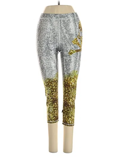 Pre-owned Soulcycle Active Pants In Silver