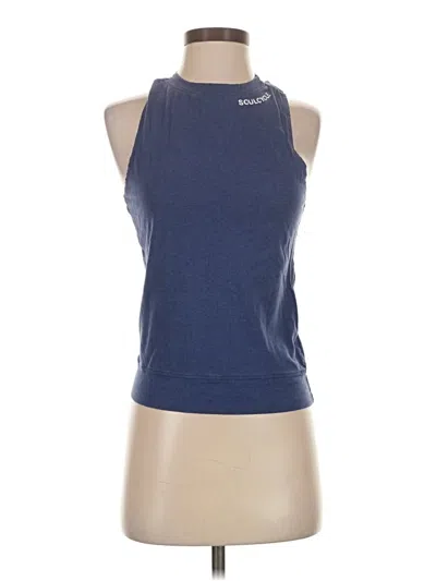 Pre-owned Soulcycle Active Tank Top In Blue