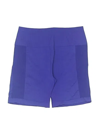 Pre-owned Soulcycle Athletic Shorts In Blue