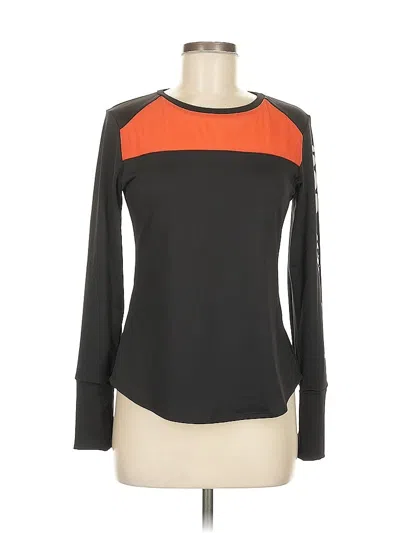 Pre-owned Soulcycle Long Sleeve T-shirt In Black