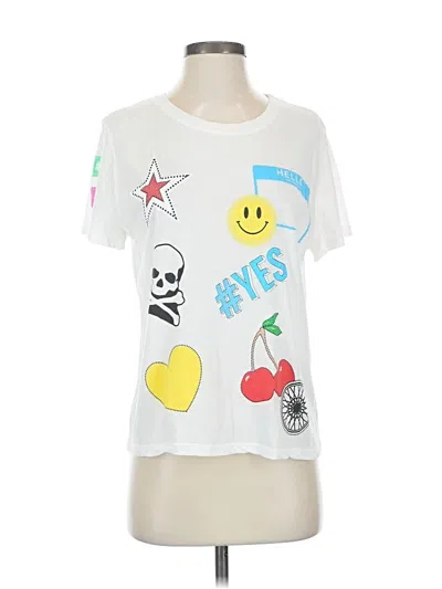 Pre-owned Soulcycle Short Sleeve T-shirt In White