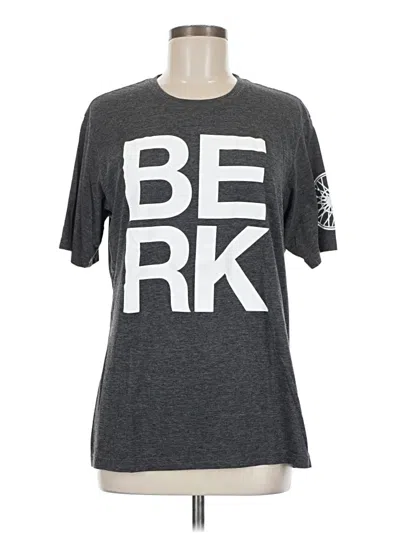 Pre-owned Soulcycle Short Sleeve T-shirt In Gray