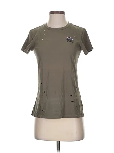 Pre-owned Soulcycle Short Sleeve T-shirt In Green