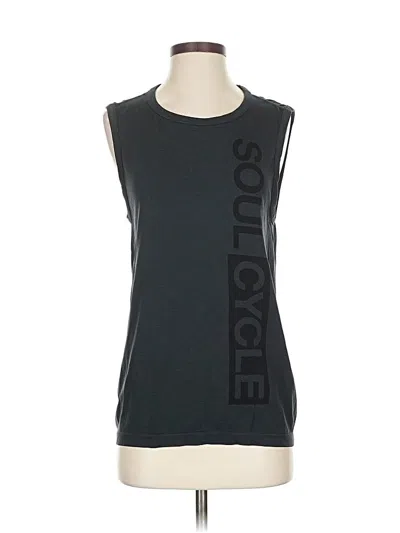 Pre-owned Soulcycle Sleeveless T-shirt In Gray