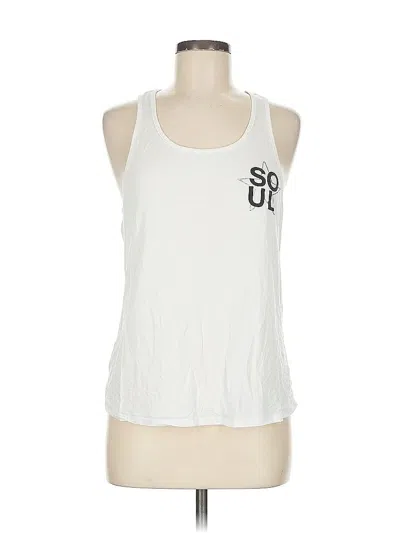 Pre-owned Soulcycle Sleeveless T-shirt In White