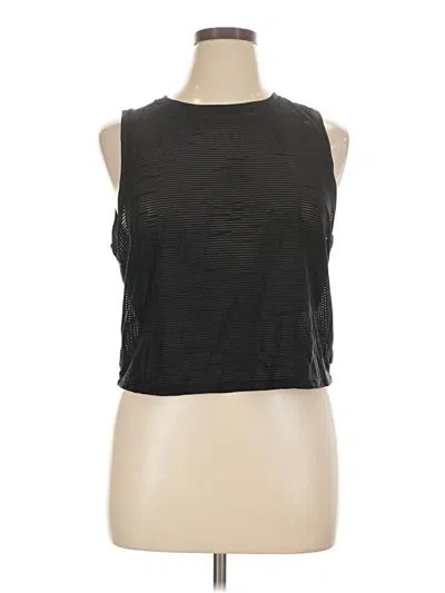 Pre-owned Soulcycle Sleeveless T-shirt In Black