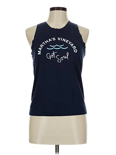 Pre-owned Soulcycle Sleeveless T-shirt In Blue