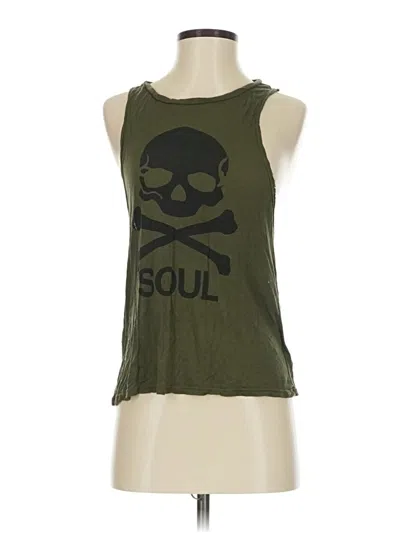 Pre-owned Soulcycle Sleeveless T-shirt In Green