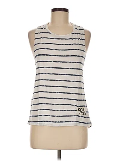 Pre-owned Soulcycle Sleeveless T-shirt In Ivory